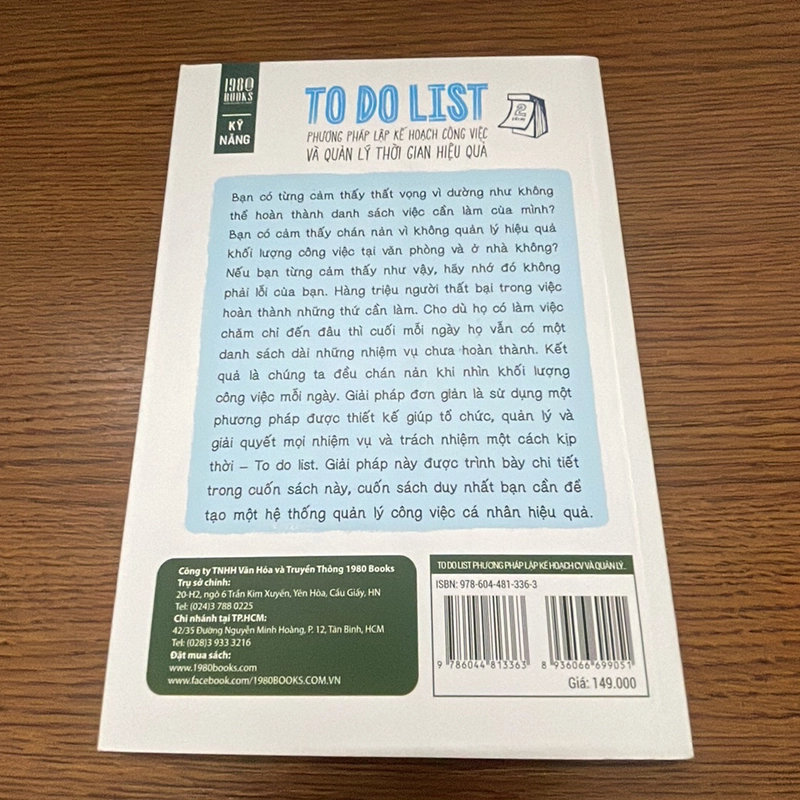 To do list Phương pháp lập kế hoạch Damon Zahariades 358044