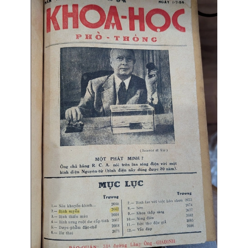 Khoa học phổ thông số 94 -105 ( trọn 12 số đóng chung bìa cứng ) 127134