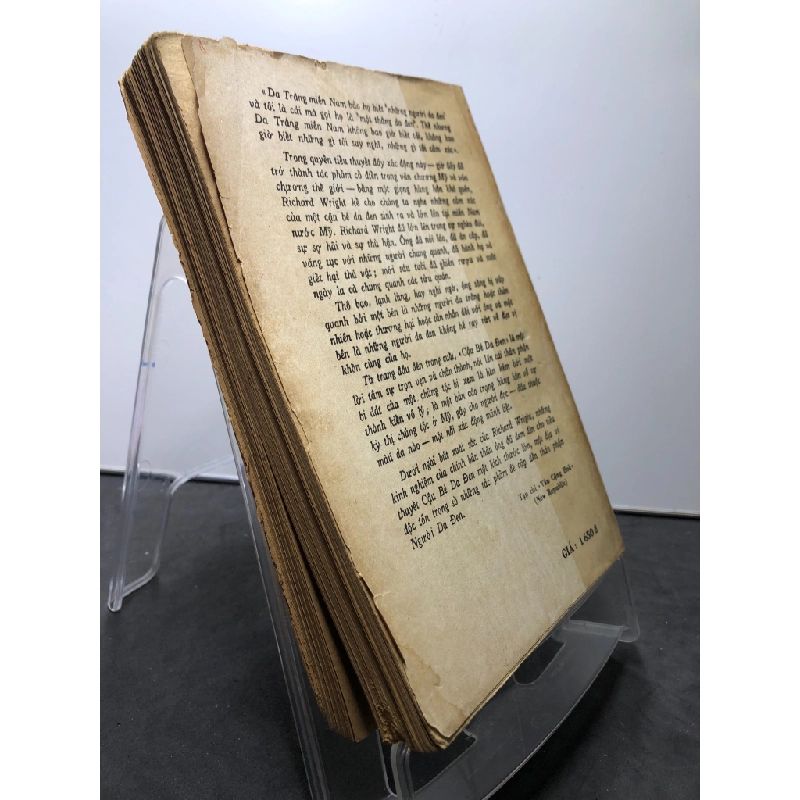 Cậu bé da màu 1988 mới 50% ố vàng rách góc bìa trước sau Richard Wright HPB0906 SÁCH VĂN HỌC 459464
