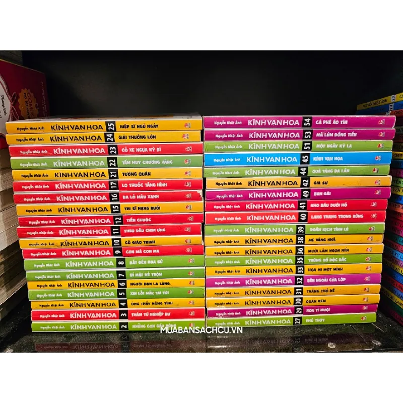 Tủ Sách Vàng - Nguyễn Nhật Ánh ( Kính Vạn Hoa 1995 ) 549401