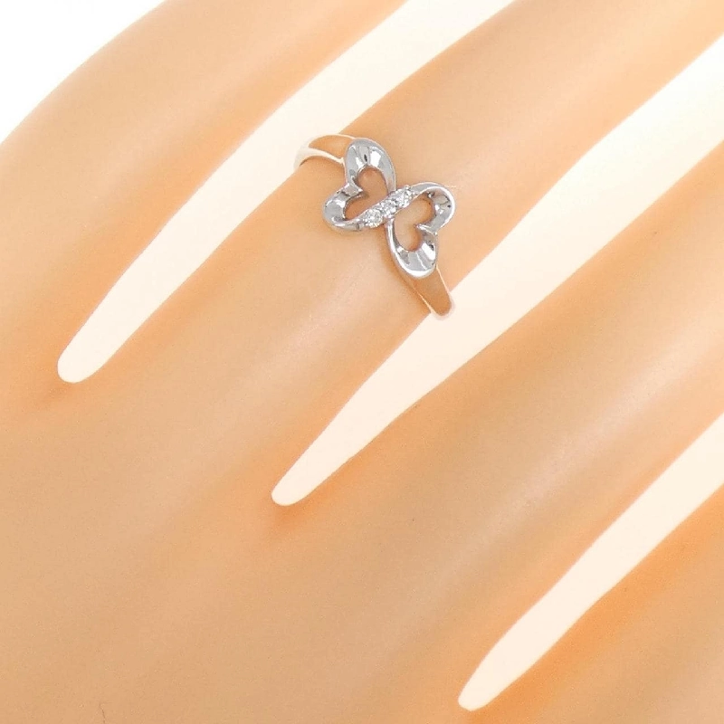 Nhẫn kim cương K14WG 0.02CT 672520