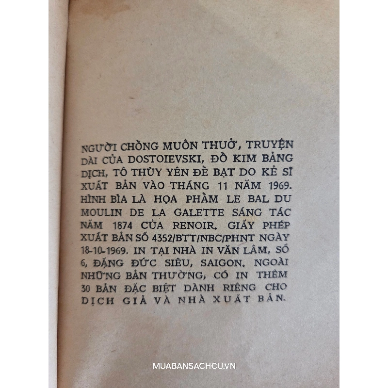 Người chồng muôn thuở - Dostoievski 121270