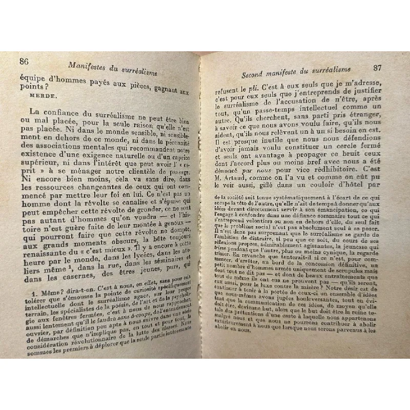 Manifestes du surrealism - André 604338