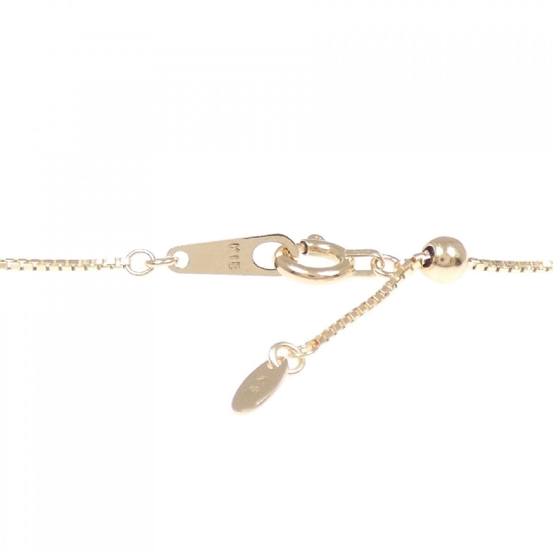 K18PG Hoa Kim Cương Dây Chuyền 0.12CT - Hàng hiệu Chính hãng 861980