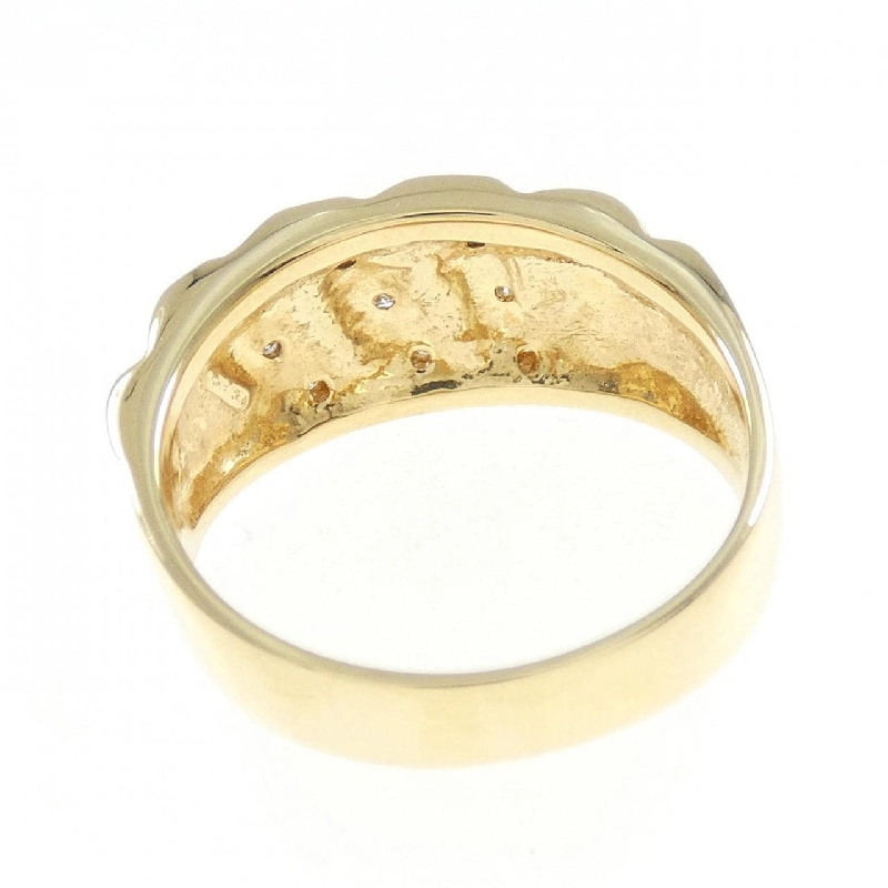 Nhẫn kim cương K18YG 0.06CT 671675