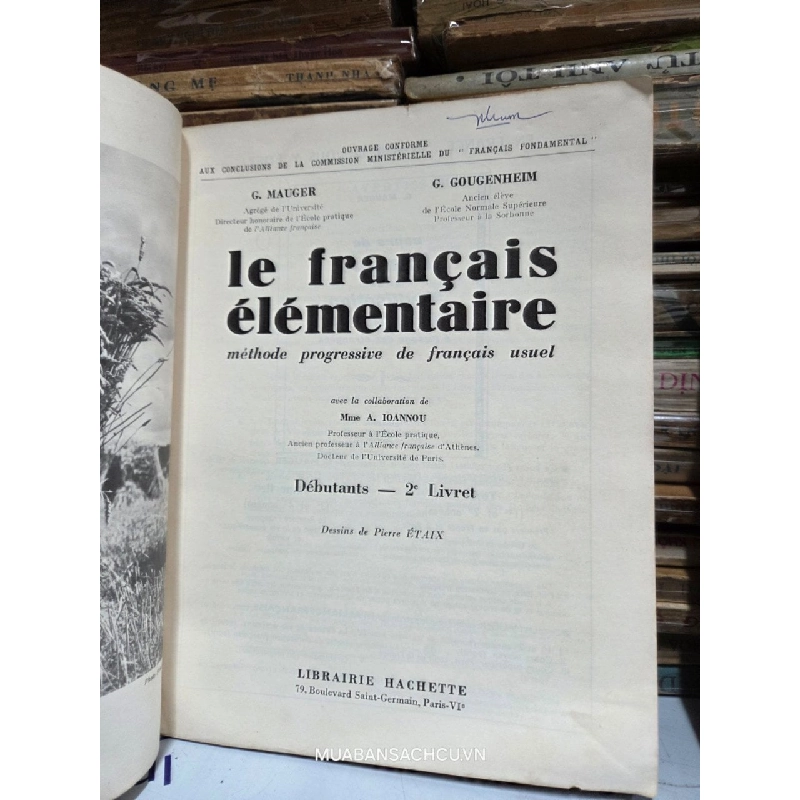Le Francais élémentaire - G. Mauger, G. Gougenheim 781048