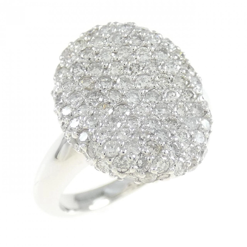 Nhẫn kim cương Pavé K18WG 1.20CT 671998