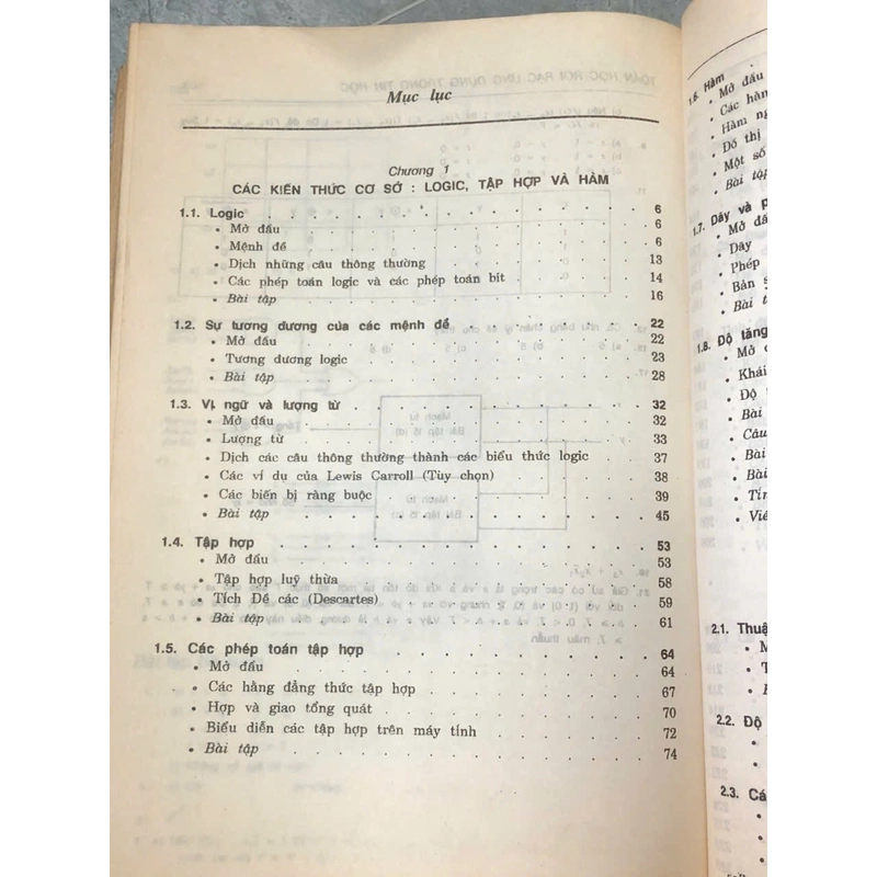 TOÁN HỌC RỜI RẠC ỨNG DỤNG TRONG TIN HỌC - Kenneth H.Rosen   478118