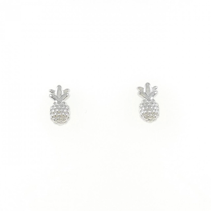 K18WG Bông tai Dứa - Hàng hiệu Chính hãng 870609