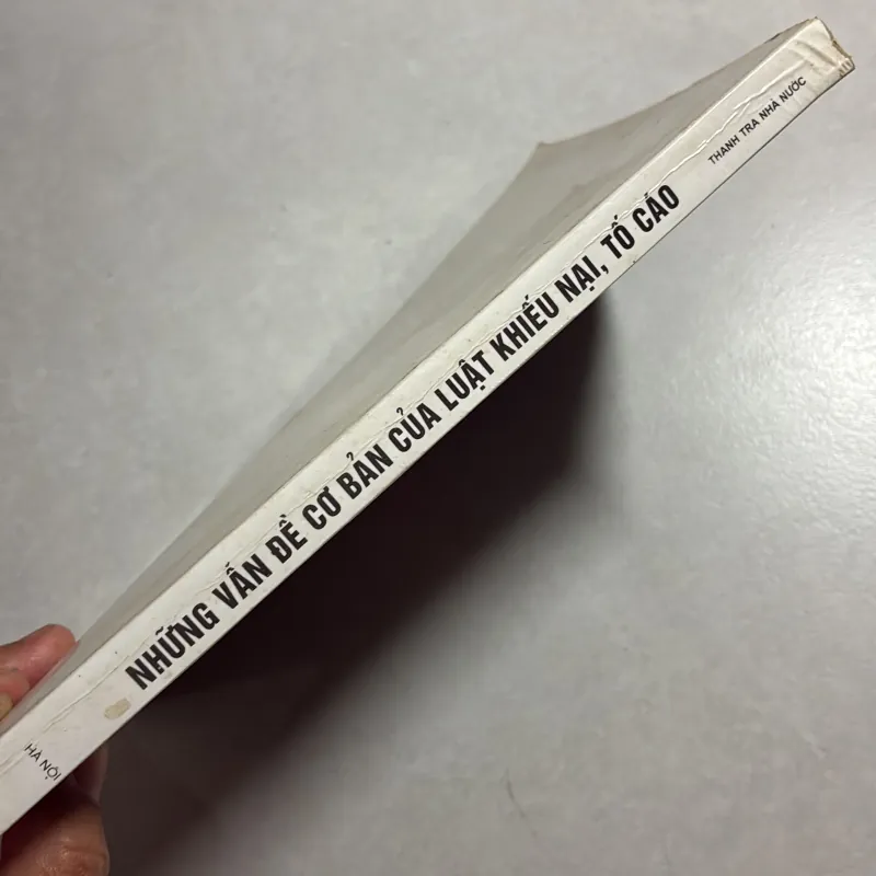 Những vấn đề cơ bản của luật khiếu nại tố cáo - 1995s 800313