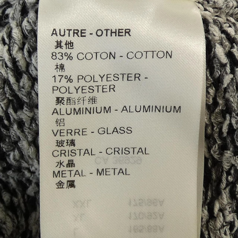 Louis Vuitton LOUIS VUITTON Viền đá quý Tweed FMKM94OJ7 Áo len 628562