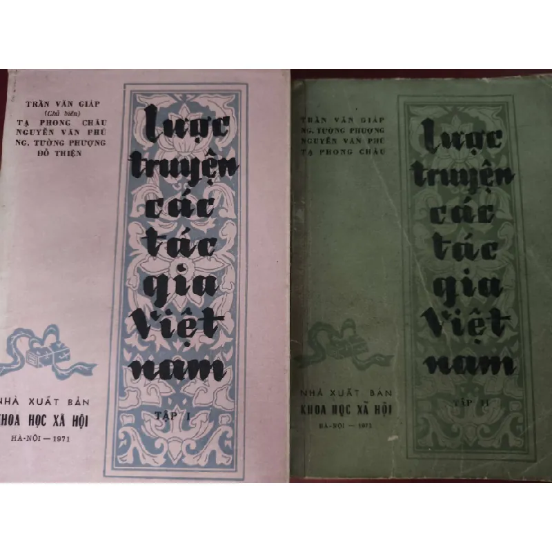 [Sách Cũ SCGR] LƯỢC TRUYỆN CÁC TÁC GIA VIỆT NAM SÁCH XƯA ANTQ0810 680978