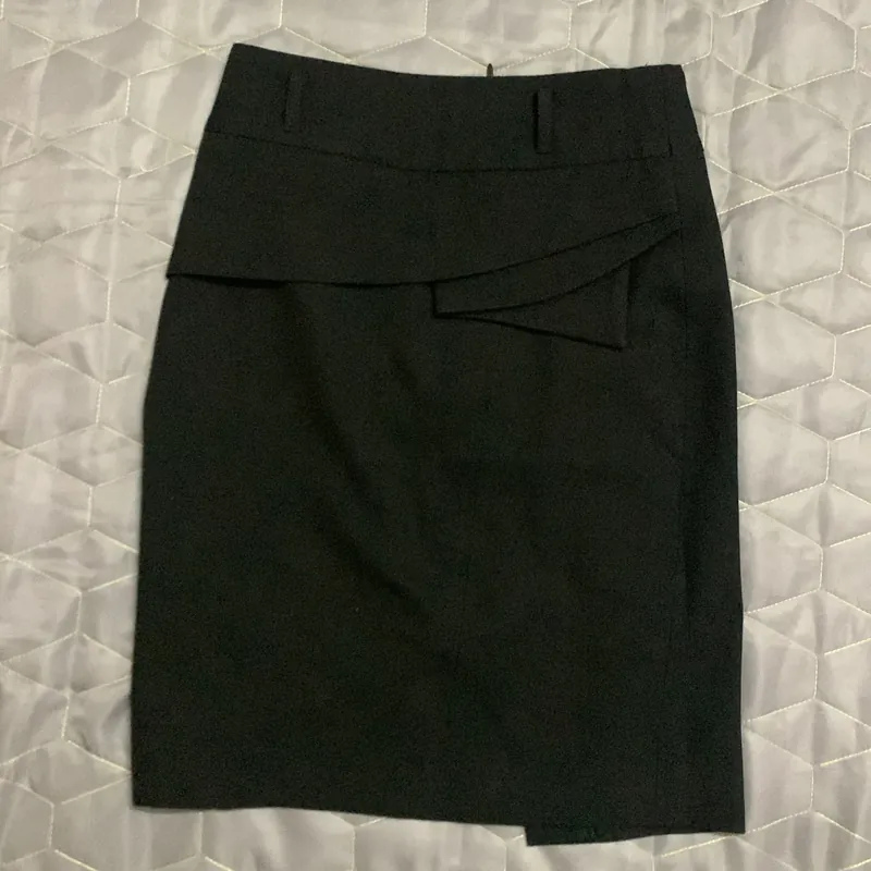 Chân váy công sở màu đen size S 706385