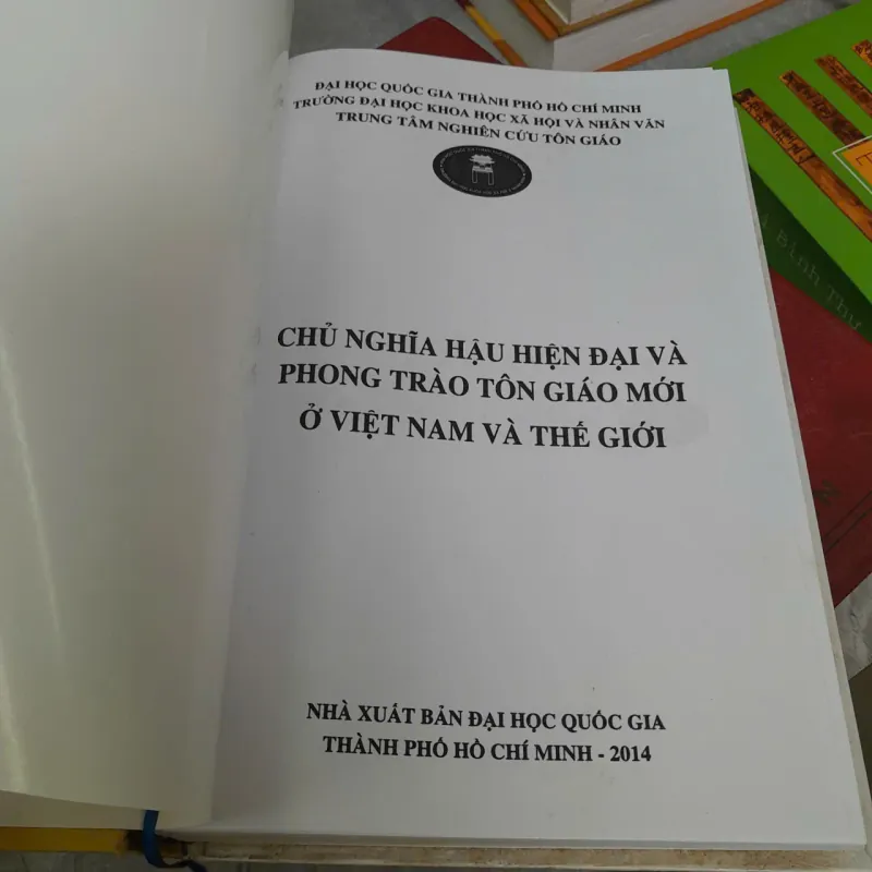 CHỦ NGHĨA HẬU HIỆN ĐẠI VÀ PHONG TRÀO TÔN GIÁO MỚI Ở VIỆT NAM VÀ THẾ GIỚI 783765