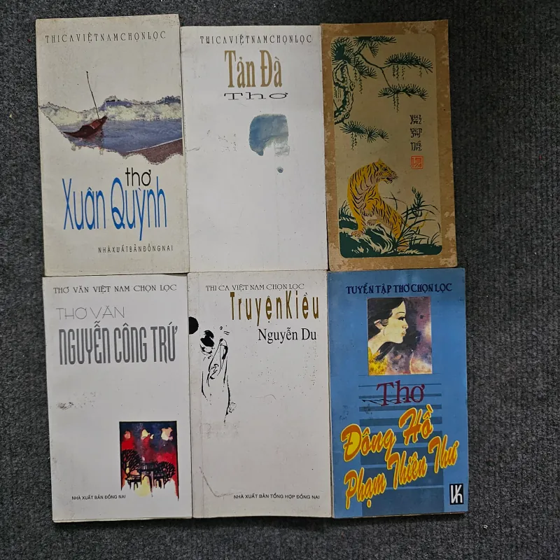 Thơ Xuân quỳnh - truyện kiều - thơ tản đà - nguyễn công trứ - đông hồ - phạm thiên thư 755414