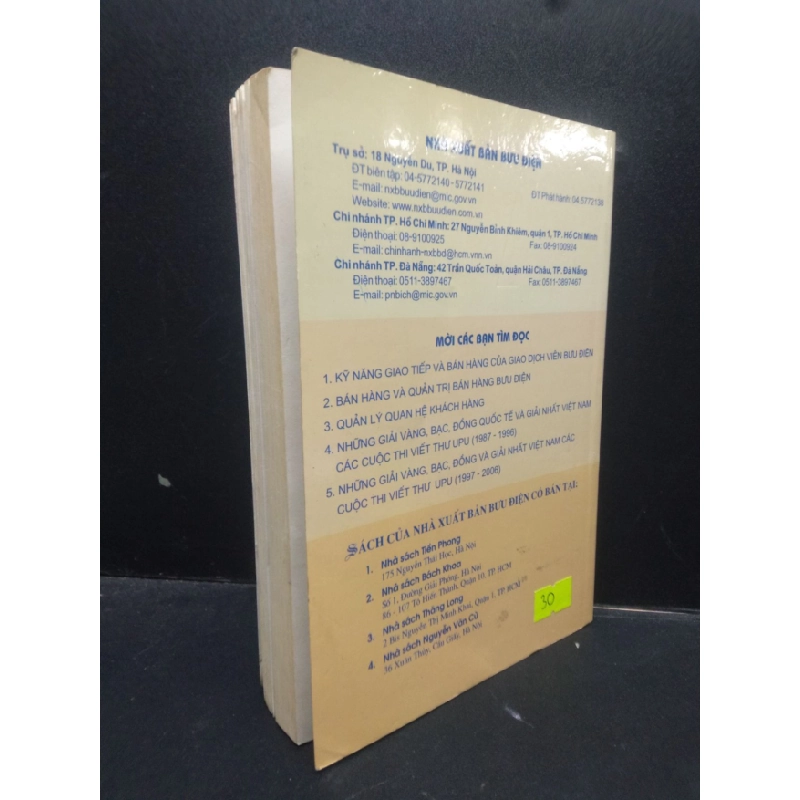 [Phiên Chợ Sách Cũ] Tiếng Anh dành cho giao dịch viên bưu điện TS. Nguyễn Thượng Thái năm 2008 2303 418628