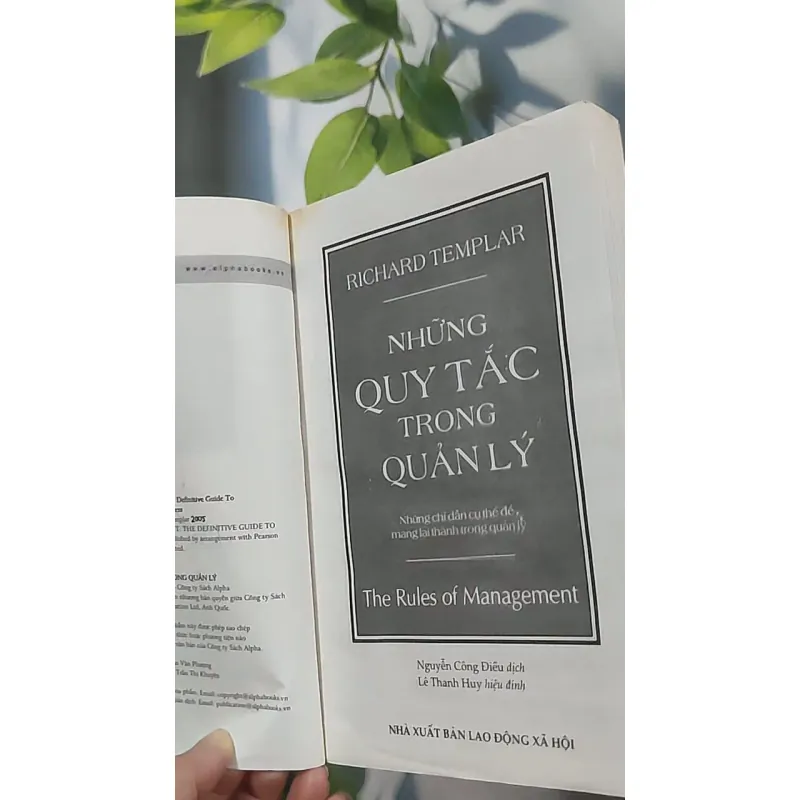 Những quy tắc trong quản lý - Richard Templar 688564