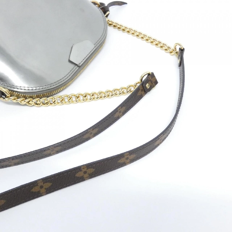 Túi xách vai Louis Vuitton Monogram Vernis Miroir Alma MINI Chain M52748 - Hàng hiệu Chính hãng 802899