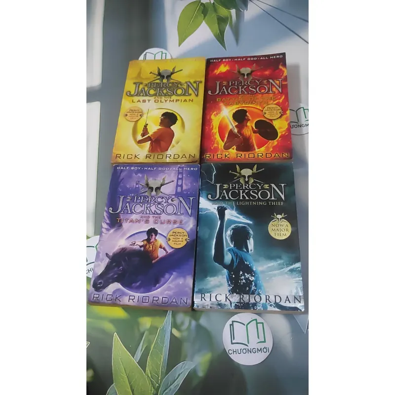 [MIỄN PHÍ BỌC SÁCH] Percy Jackson & The Olympians 1+3+4+5 - Rick Riordan 1033653