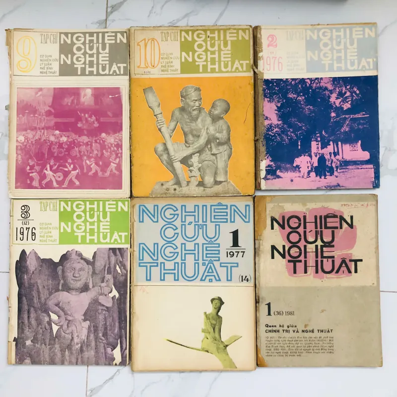 Tạp chí Nghiên Cứu Nghệ Thuật (Bộ 6 cuốn) 708205