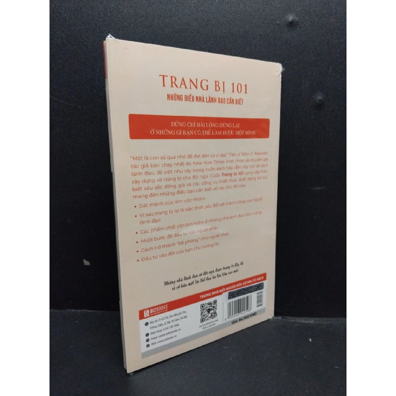 Trang Bị 101 mới 100% HCM0107 John C.Maxwell KỸ NĂNG 916099