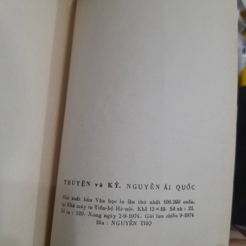Nguyễn Ái Quốc - TRUYỆN và KÝ (in năm 1974) 518882