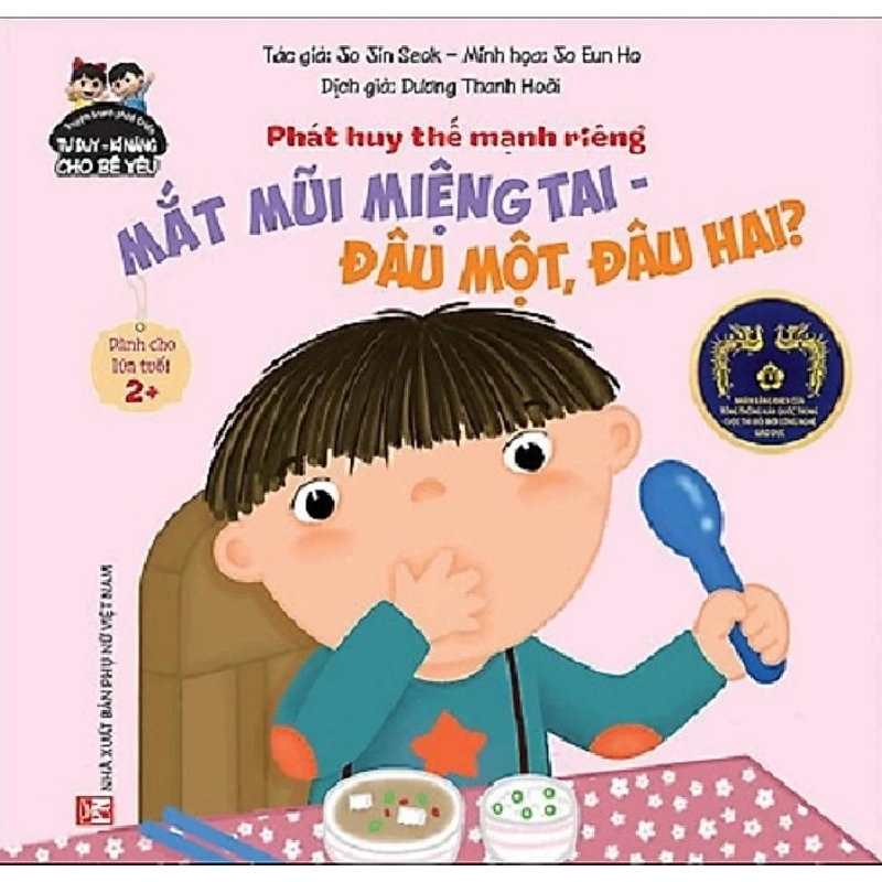 TTPTTDKN cho bé yêu - Mắt mũi miệng tai - Đâu một đâu hai? - Jo Jin Seok, Jo Eun Ho STB3002 Mẹ và bé 535731