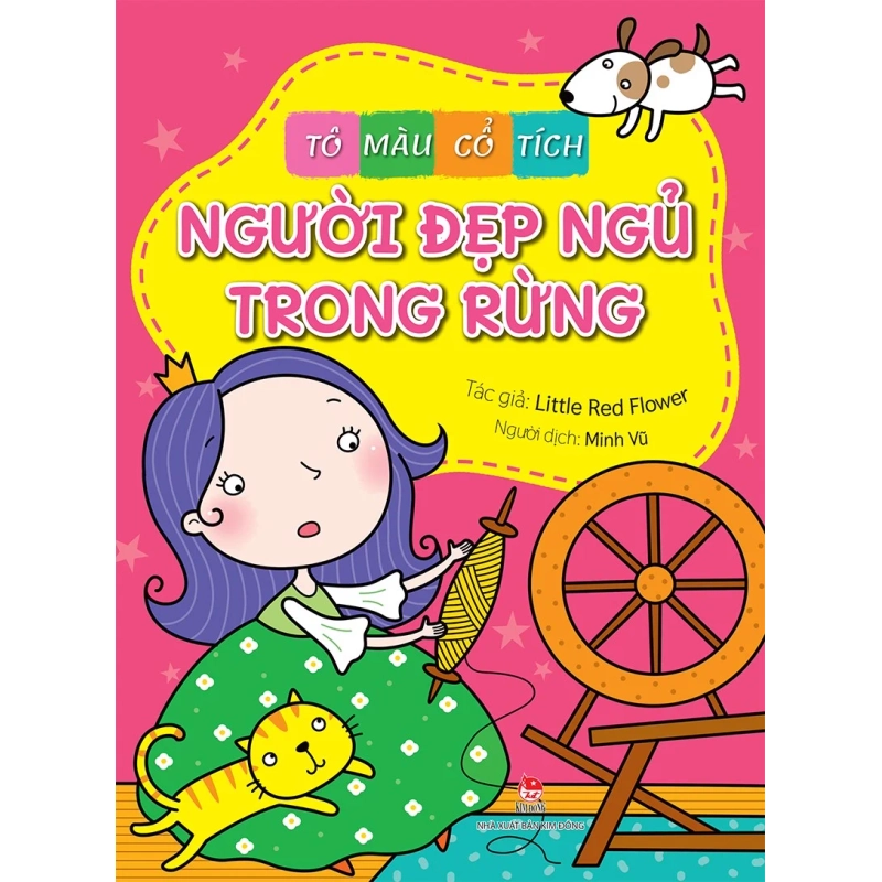 Sách tô màu cho bé - Người đẹp ngủ trong rừng 532462