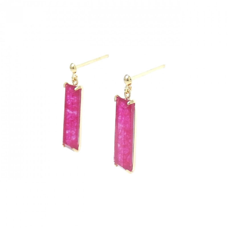 K18YG Đá Quý Bông Tai - Hàng hiệu Chính hãng 876696