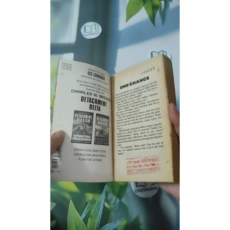 [MIỄN PHÍ BỌC SÁCH] Oss Commando: Final Option - Charles W. Sasser 1027598