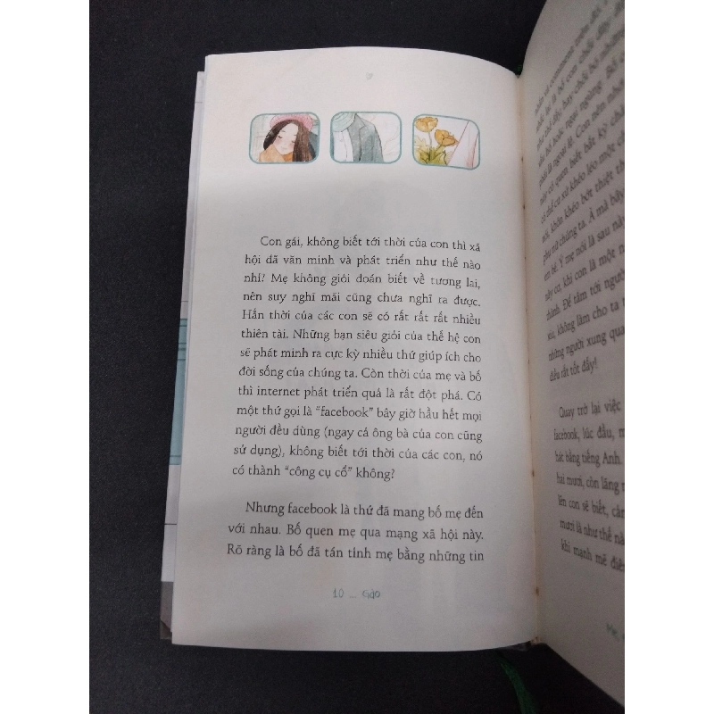 Mẹ em bé & bố (bìa cứng) mới 80% ố 2017 HCM1008 Gào VĂN HỌC 916756