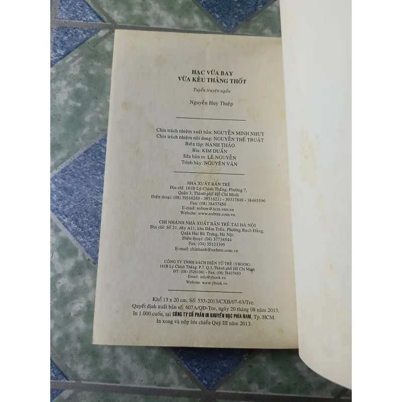 Hạc vừa bay vừa kêu thảng thốt - Nguyễn Huy Thiệp 776902