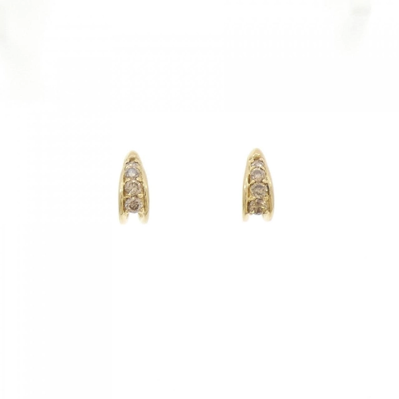 K18YG Bông tai kim cương 0.20CT - Hàng hiệu Chính hãng 871593