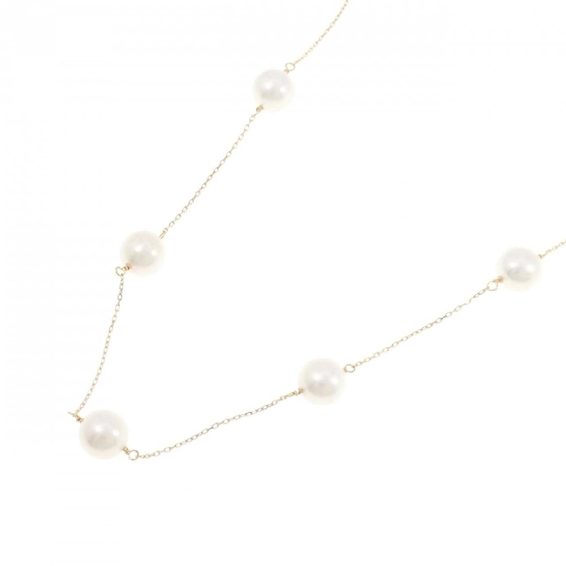 K18YG Ngọc trai Akoya Dây chuyền - Hàng hiệu Chính hãng 850549