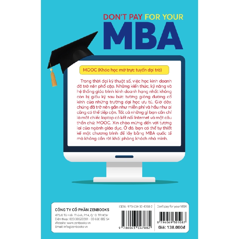 Don't Pay For Your MBA - Học MBA Theo Cách Của Bạn - Laurie Pickard 296267