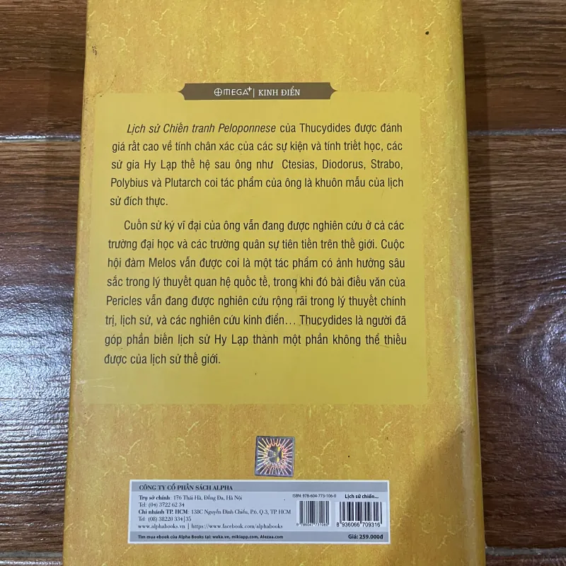 Lịch sử chiến tranh Peloponnese Thucydides (19) 756464
