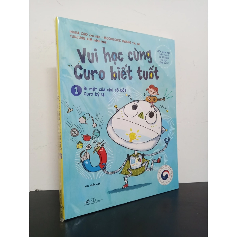 Vui Học Cùng Curo Biết Tuốt - Bí Mật Của Chú Rô Bốt Curo Kỳ Lạ - Innha Cho, Moonsook Hwang, Yunjung Kim New 100% HCM.ASB0502 913021