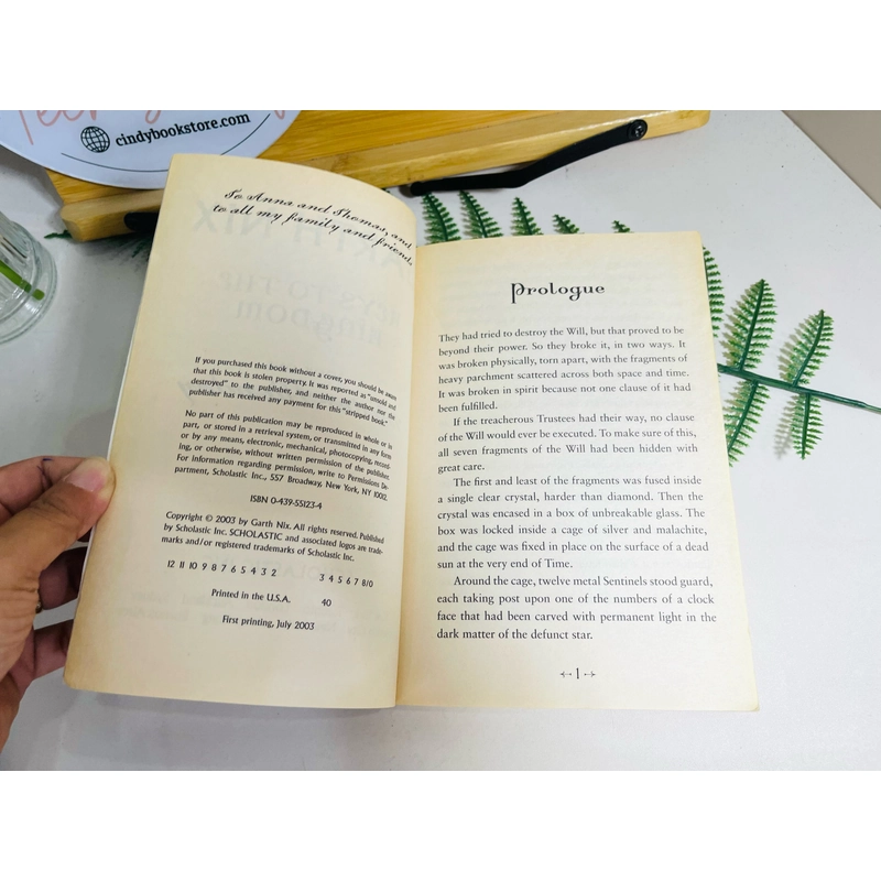 [Sách 2hand từ US] Like new 90% - Mister Monday của Garth Nix 476674