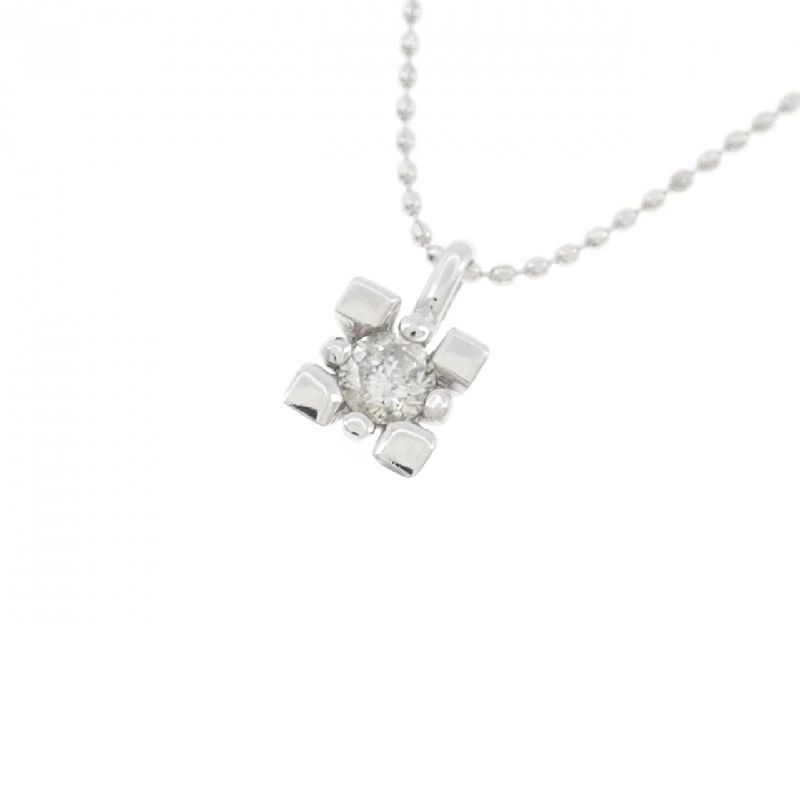 K18WG Dây chuyền kim cương 0.15CT - Hàng hiệu Chính hãng 861638