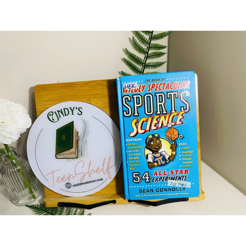 [Sách 2hand từ US] Like new 90% - The Book of Wildly Spectacular Sports Science  473008