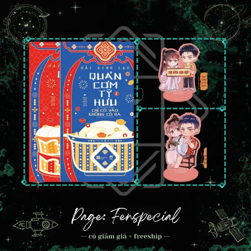 Bản Đặc Biệt - Quán Cơm Tỳ Hưu Chỉ Có Vào Không Có Ra - Tập 1, 2 + Quà 1tr - Fenspecial 990311