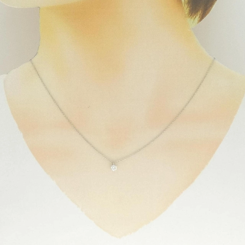 Dây chuyền Tiffany Solitaire 0.22CT H VS1 3EXT - Hàng hiệu Chính hãng 839690