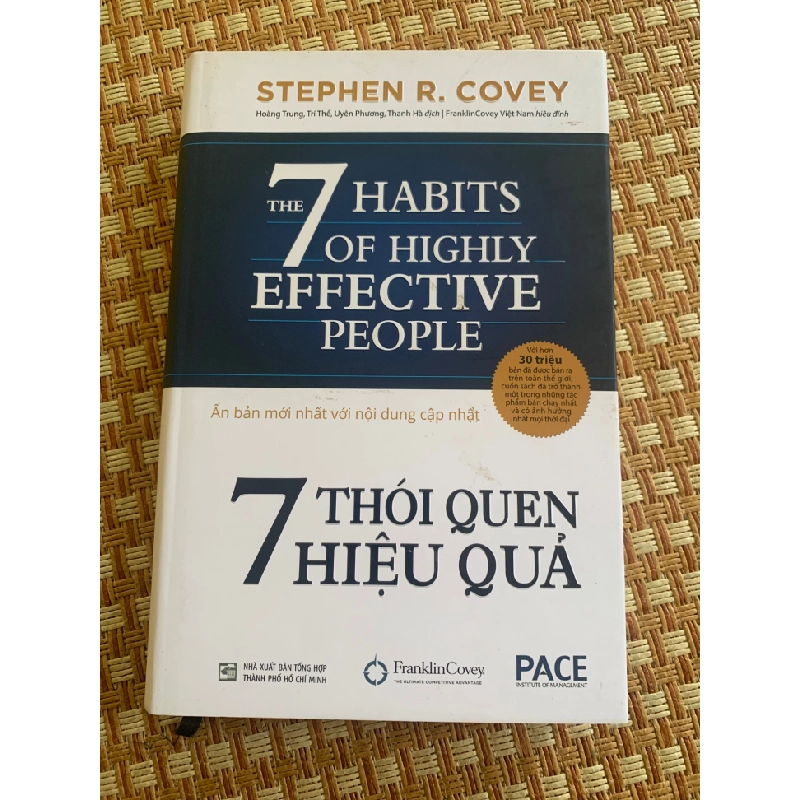 7 Thói Quen Hiệu Quả ( bìa cứng 95% 2019) Stephen R.Covey STB2905 Kỹ Năng 155100