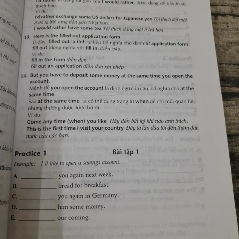 Đàm thoại tiếng Anh ngành Ngân Hàng. Biên dịch Lê Huy Lâm-Phạm Văn Thuân 781567