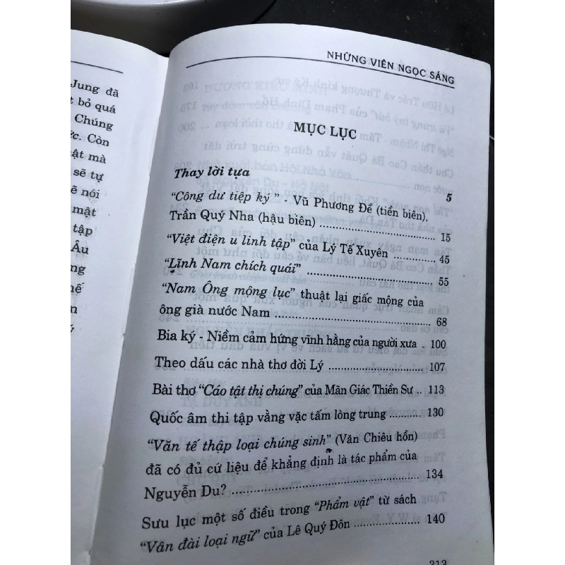 Những viên ngọc sáng 2008 tuỳ đàm văn chương mới 70% ố bẩn nhẹ Dương Kiều Minh HPB0906 SÁCH VĂN HỌC 915874