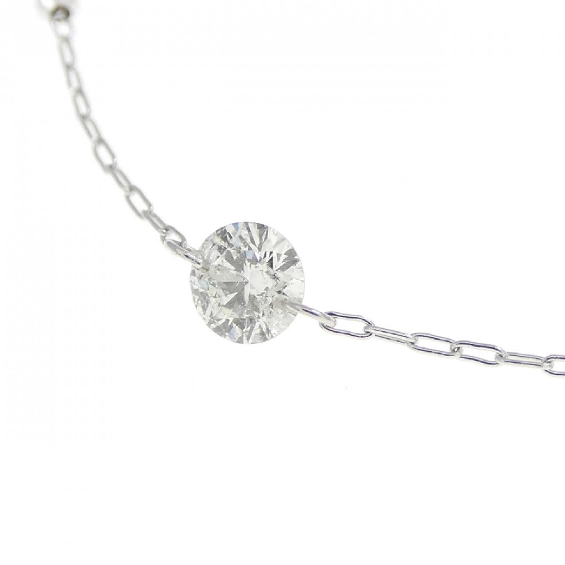 K18WG Dây chuyền kim cương 0.18CT - Hàng hiệu Chính hãng 856517