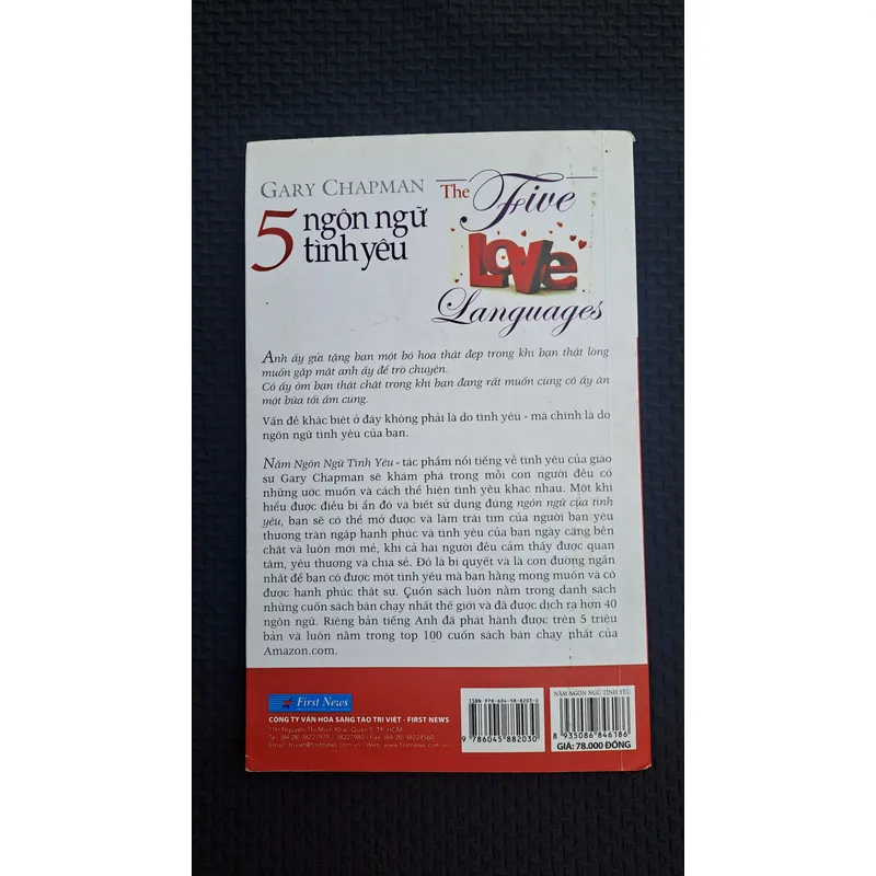 5 ngôn ngữ tình yêu - Gary Chapman 731555