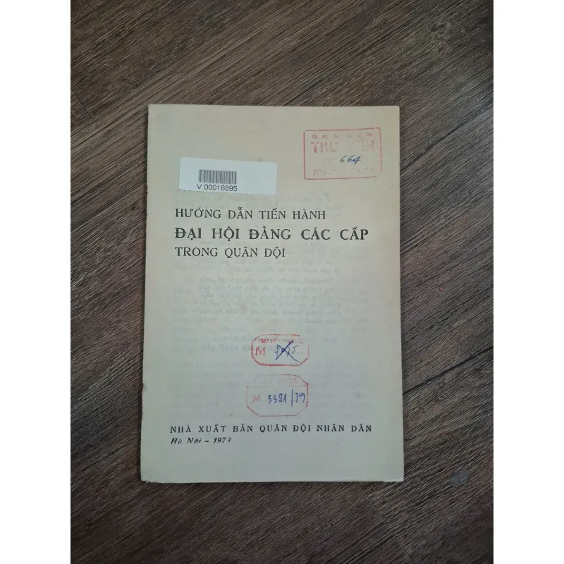 Hướng Dẫn Tiến Hành Đại Hội Đảng Các Cấp Trong Quân Đội 718904