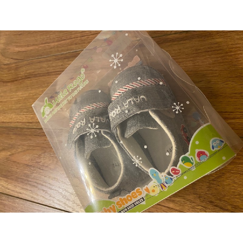 Giày Uala Rogo tập đi cho bé hình ô tô 304