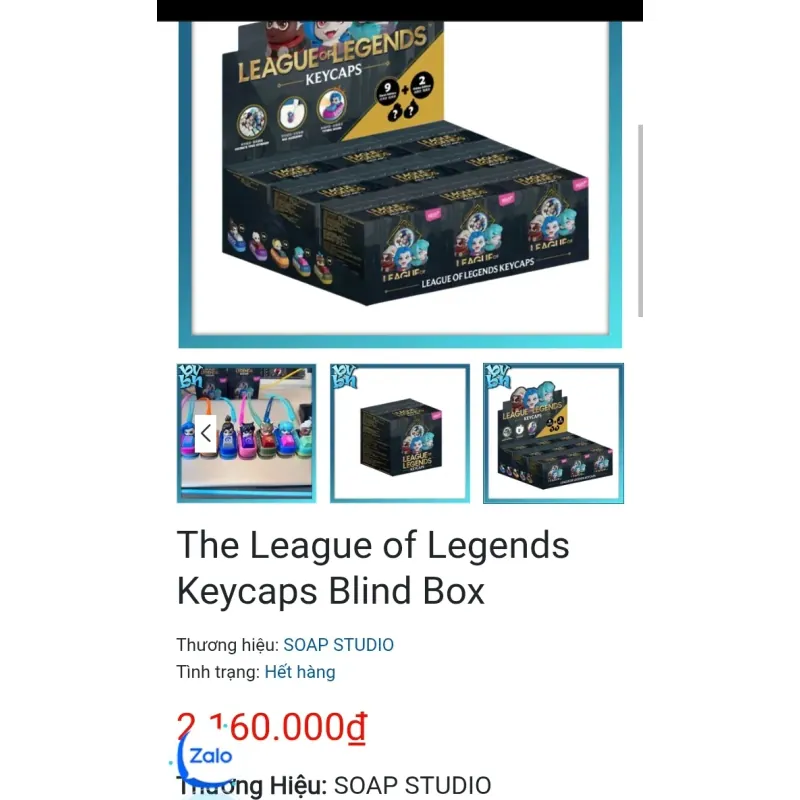 BỘ PHỤ KIỆN BÀN PHÍM LEAGUE OF LEGEND KEY CAPS  782345